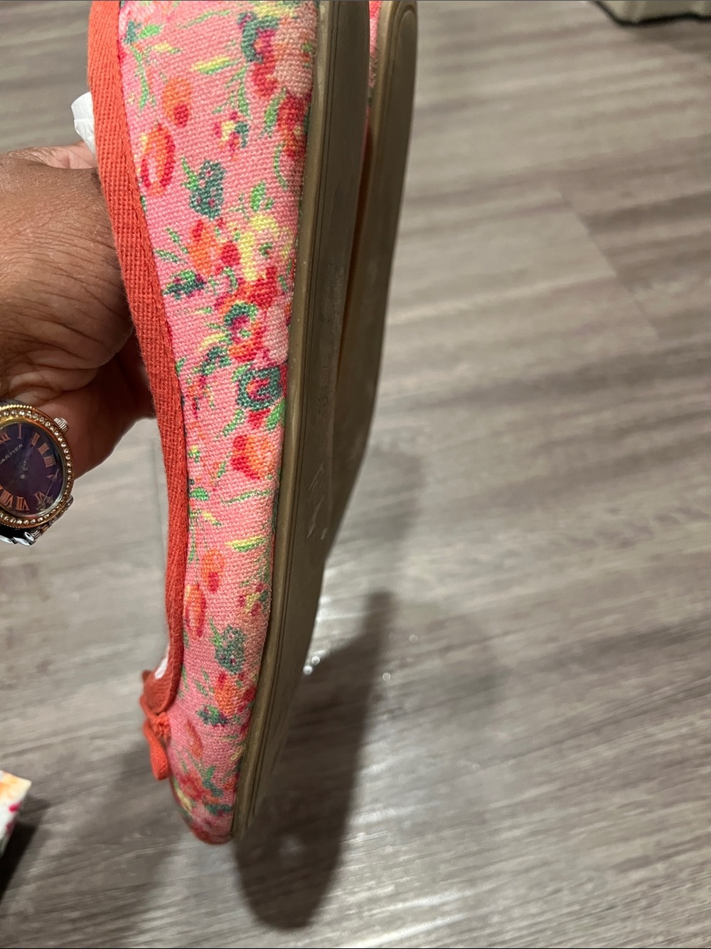 GAP Coral Floral Ballet Flats - Picture 6 of 8